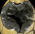 Septarian Dragon Egg Geode - Removable Section #60359-2
